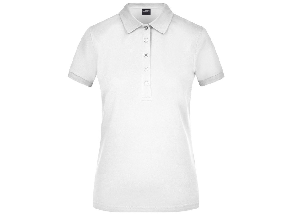 Ladies' Elastic Polo Piqué