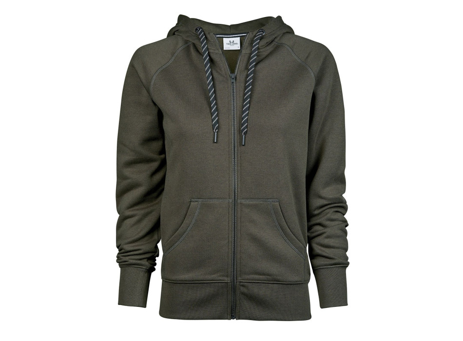 Ladies Fashion Full Zip Hood