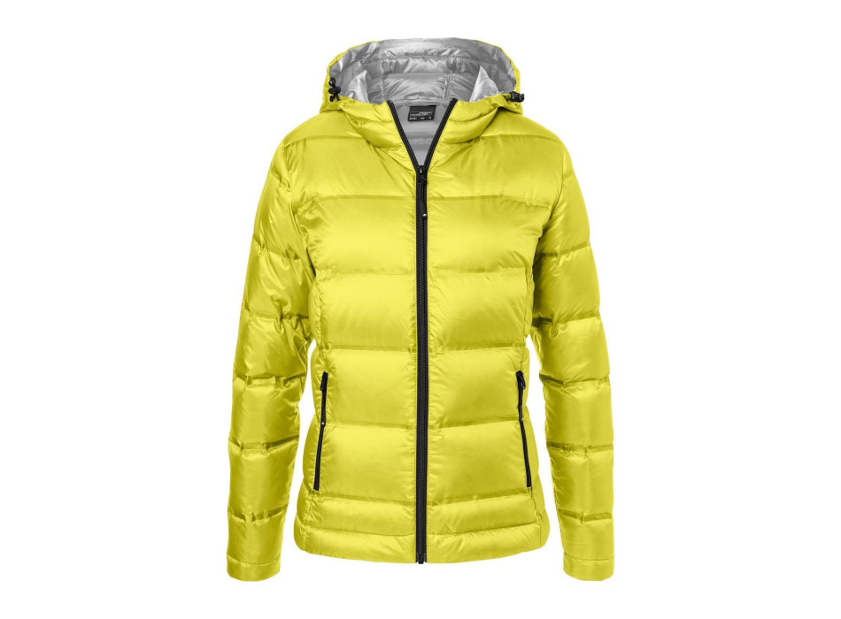 Ladies' Hooded Down Jacket