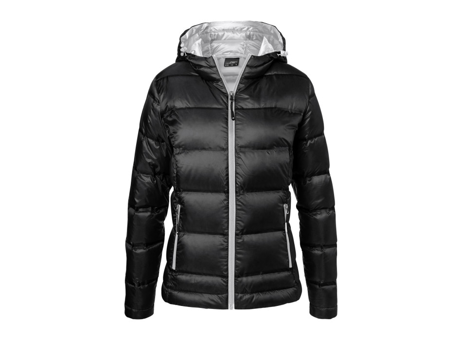 Ladies' Hooded Down Jacket