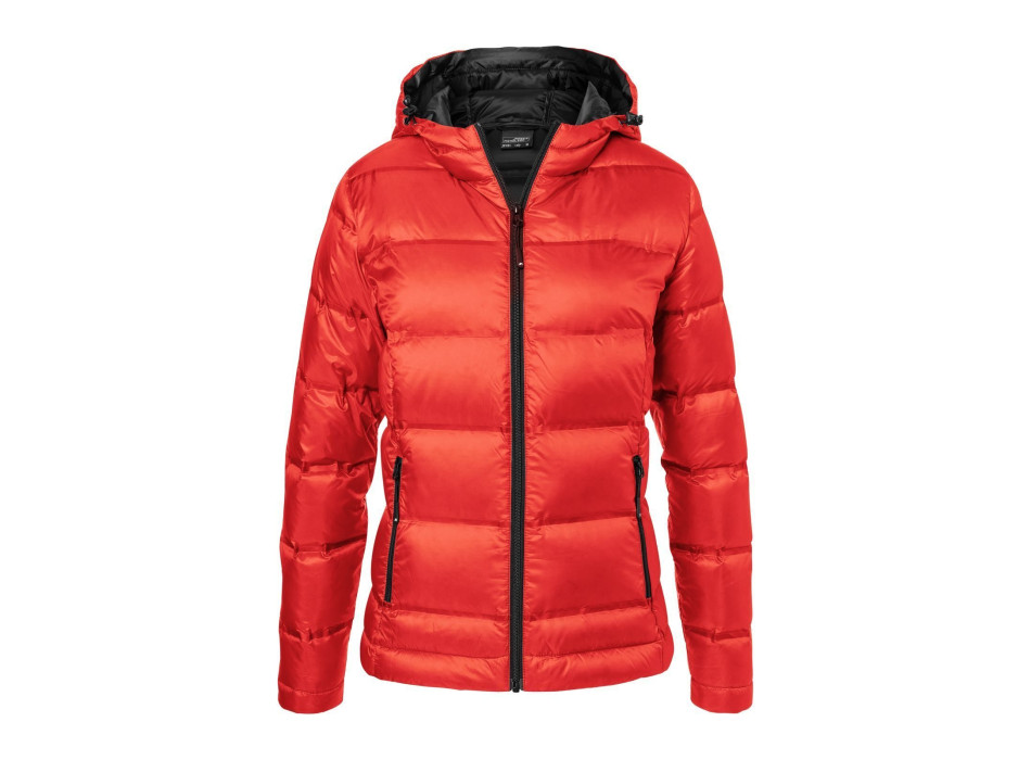 Ladies' Hooded Down Jacket