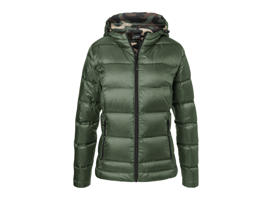 Ladies' Hooded Down Jacket