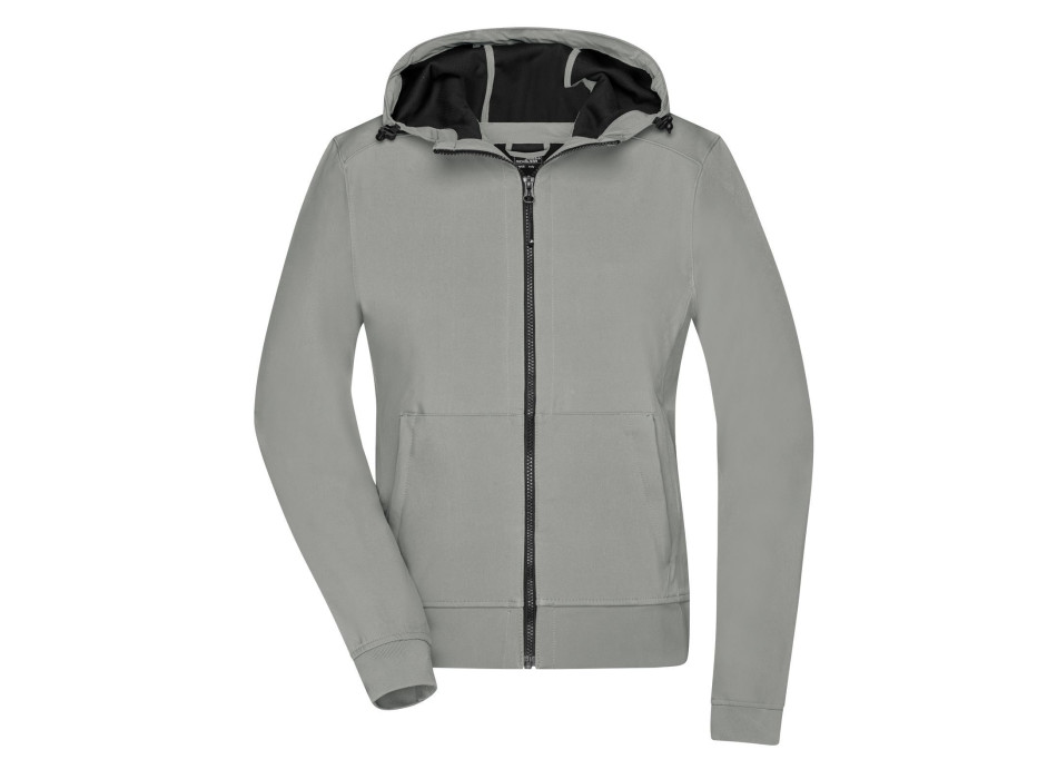 Ladies' Hooded Softshell Jacket