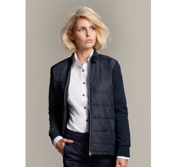 Ladies' Hybrid Sweat Jacket