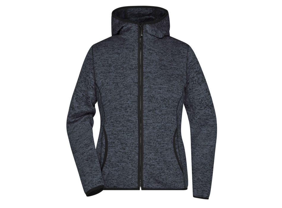 Ladies' Knitted Fleece Hoody