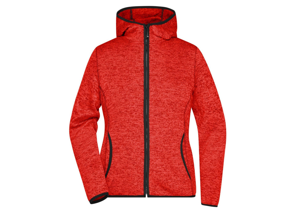 Ladies' Knitted Fleece Hoody