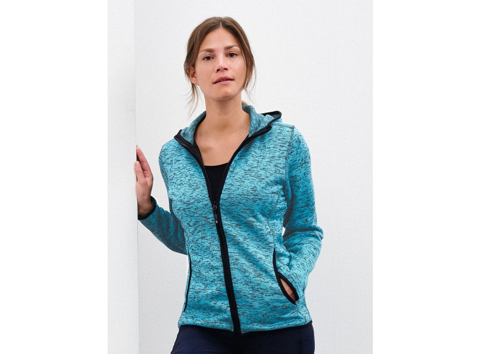 Ladies' Knitted Fleece Hoody