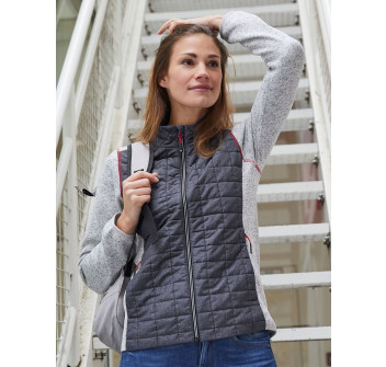 Ladies' Knitted Hybrid Jacket