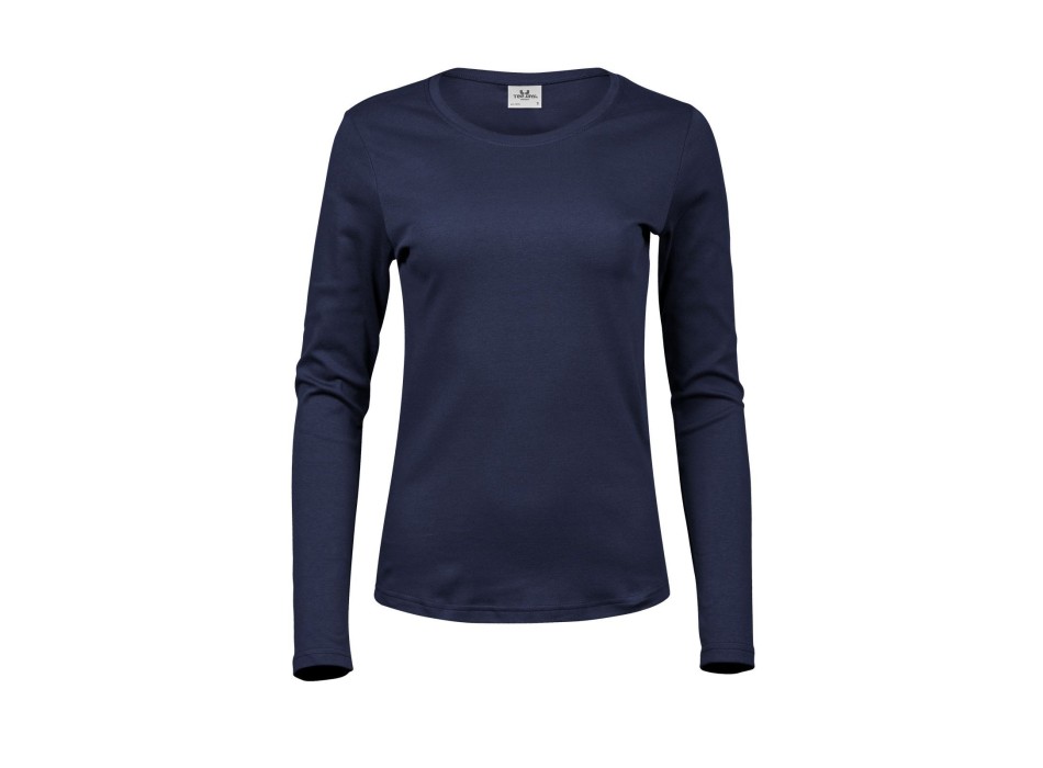 Ladies Long Sleeve Interlock Tee