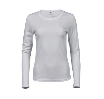 Ladies Long Sleeve Interlock Tee