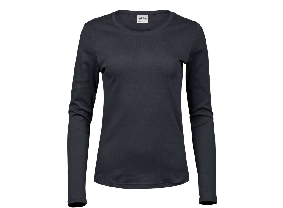 Ladies Long Sleeve Interlock Tee