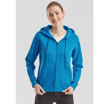 Ladies Premium Hooded Sweat Jacket