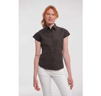 Ladies' Short Sleeve Easy Care Fitted Shirt