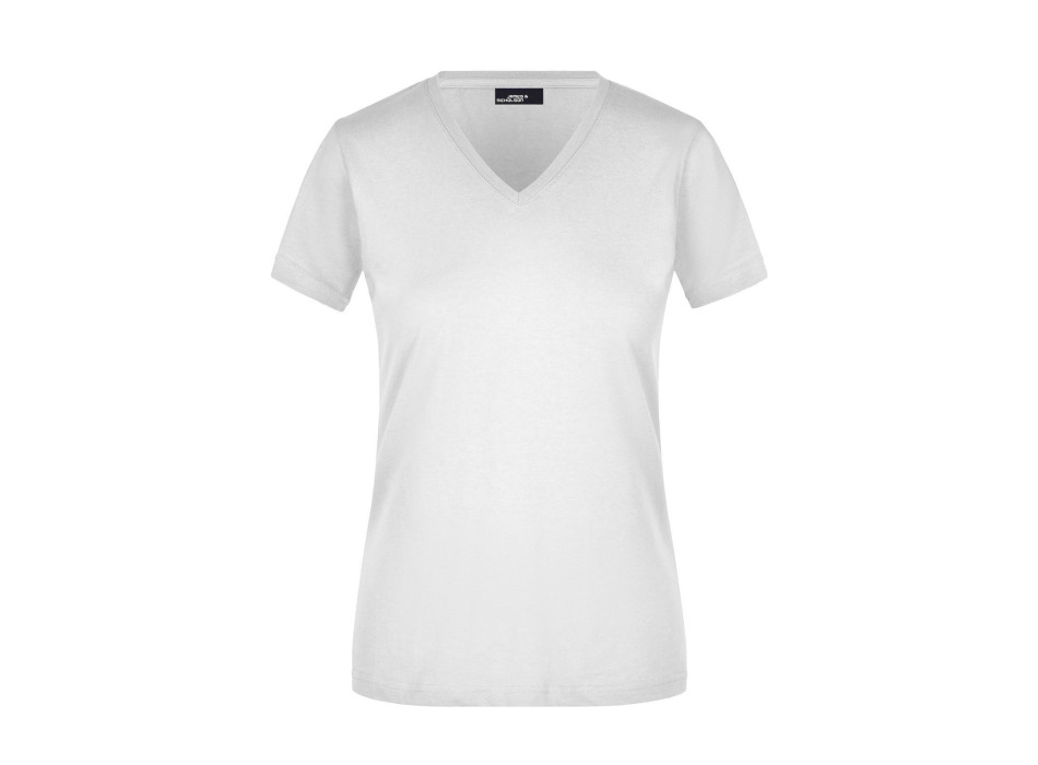 Ladies' Slim Fit V-T