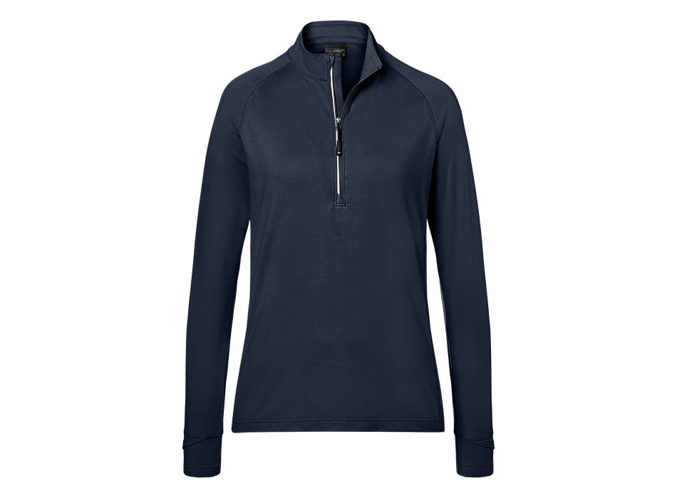 Ladies' Sports  Shirt Halfzip