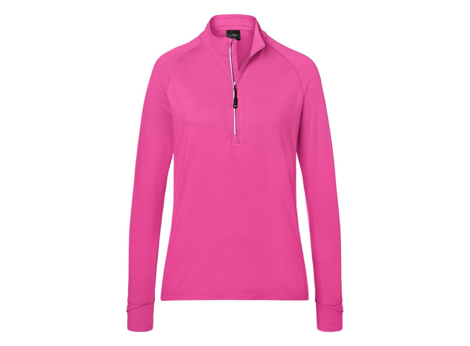 Ladies' Sports  Shirt Halfzip