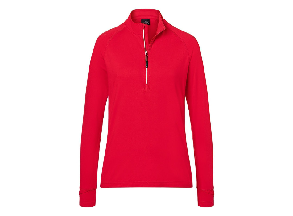 Ladies' Sports  Shirt Halfzip