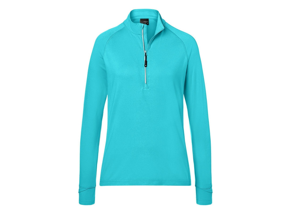 Ladies' Sports  Shirt Halfzip