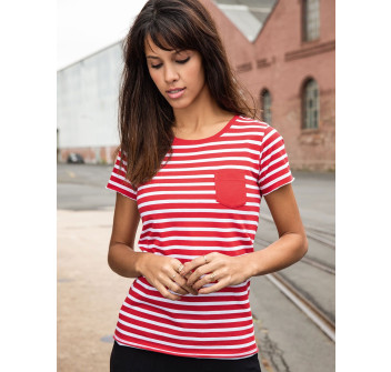 Ladies' T-Shirt Striped