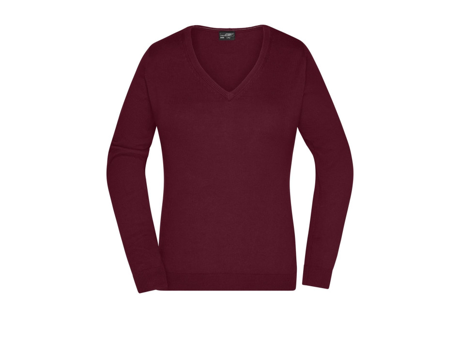 Ladies' V-Neck Pullover