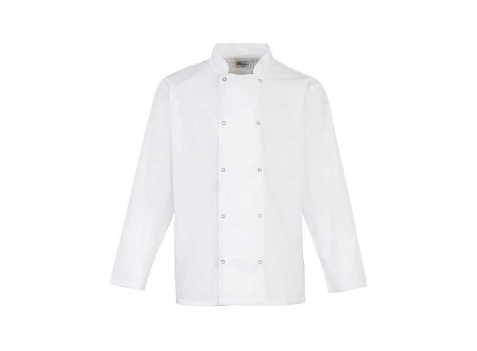 Long Sleeve Press Stud Chef'’s Jacket