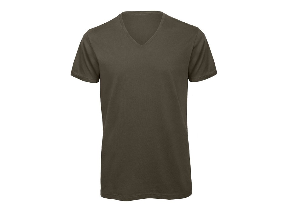 T-shirt collo a V, uomo