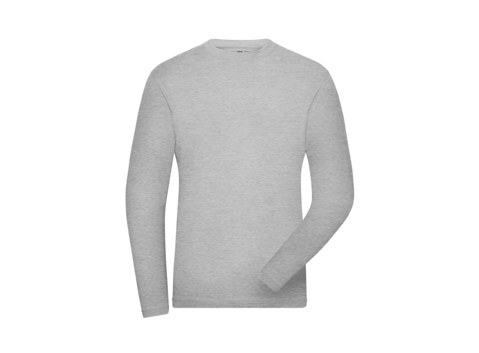 Men's Bio Stretch-Longsleeve Work - Solid