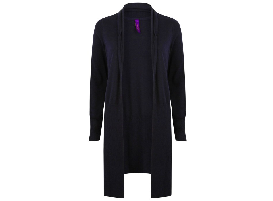 Ladies' Longline Open Cardigan