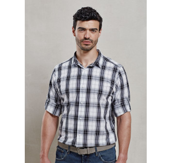 Men's Long Sleeve 'Ginmill' Check Shirt