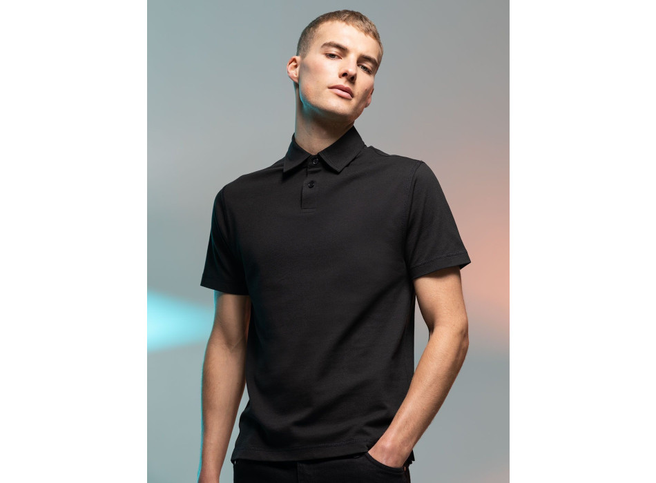 Men's Short Sleeved Stretch Polo