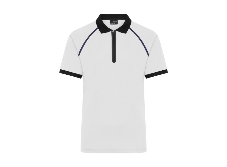 Men's Zip-Polo