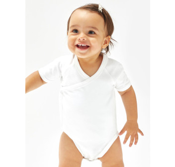 Organic Baby Kimono Bodysuit