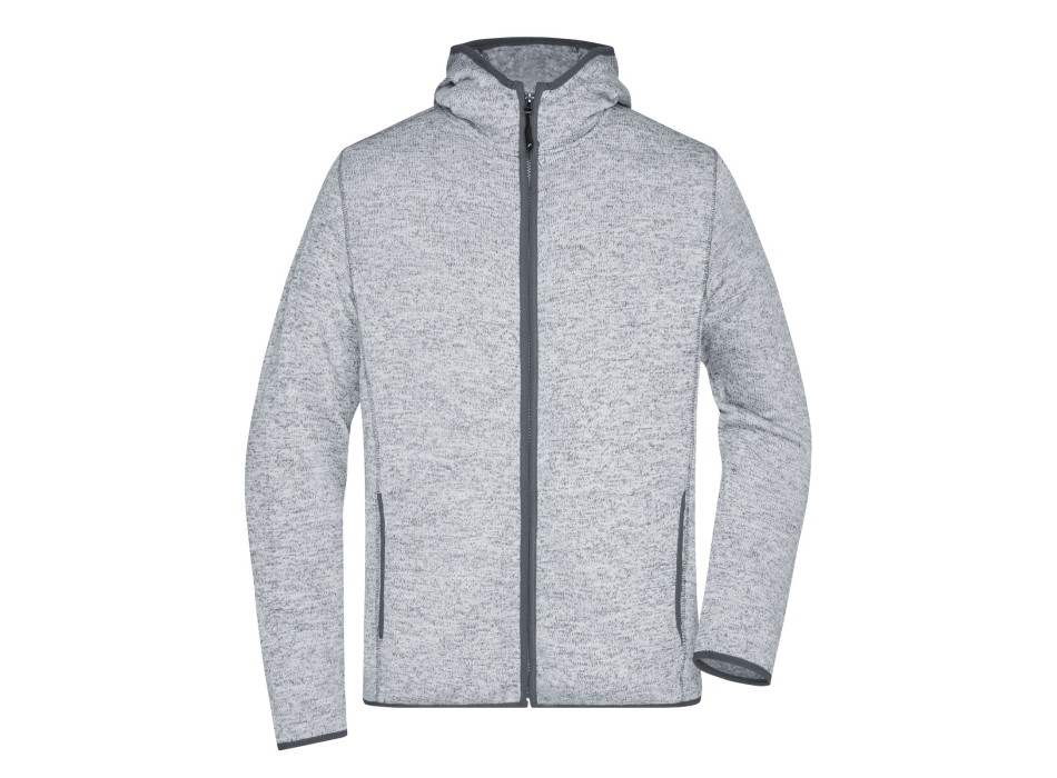 Men's Knitted Fleece Hoody