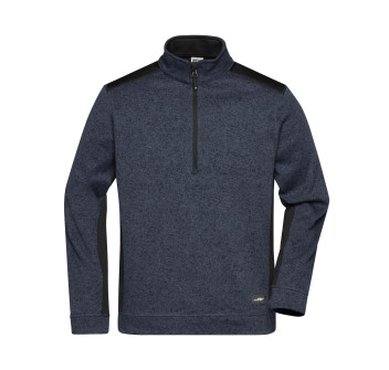 Men's Knitted Workwear Fleece Half-Zip - Strong