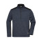 Pile Men Knitted Workwear Half-Zip Strong