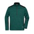 Pile Men Knitted Workwear Half-Zip Strong