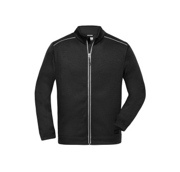 Men's Knitted Workwear Fleece Jacket - Solid