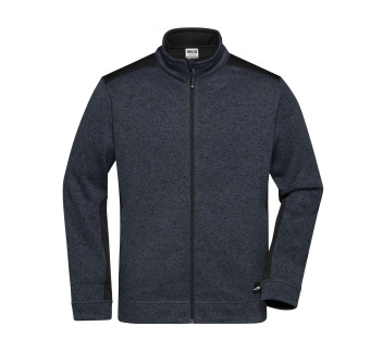 Men's Knitted Workwear Fleece Jacket - Strong