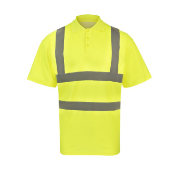 Hi-Viz Poly-Cotton Polo