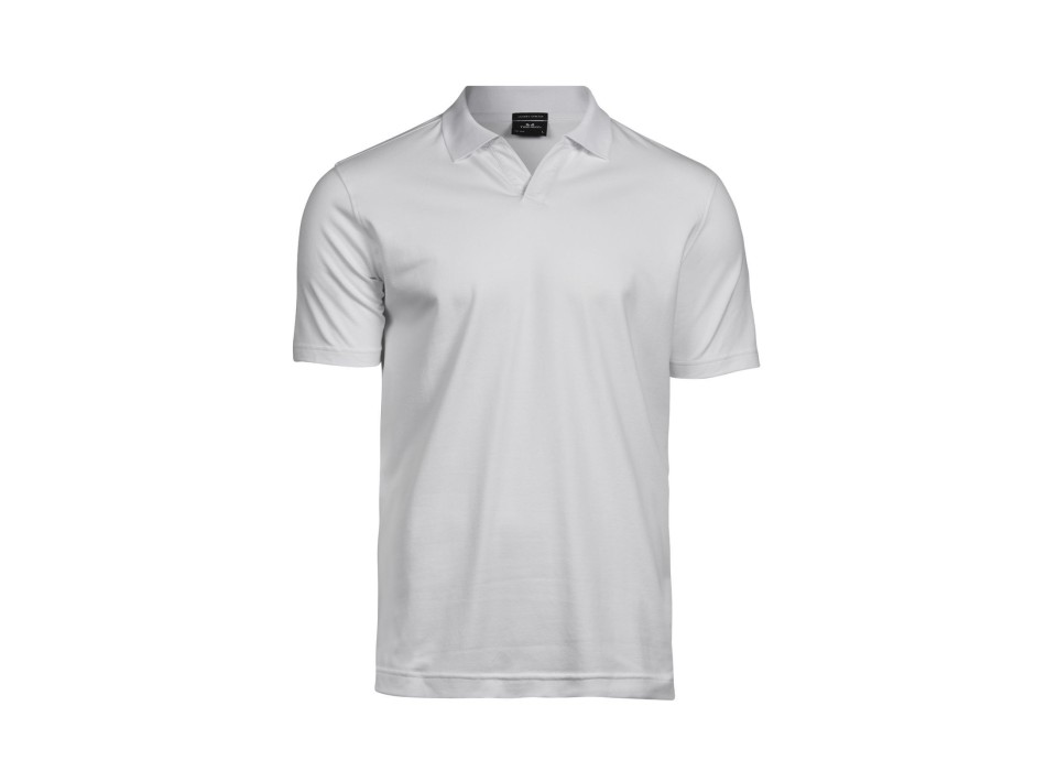 Luxury Stretch V-Neck Polo