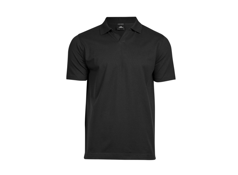 Luxury Stretch V-Neck Polo