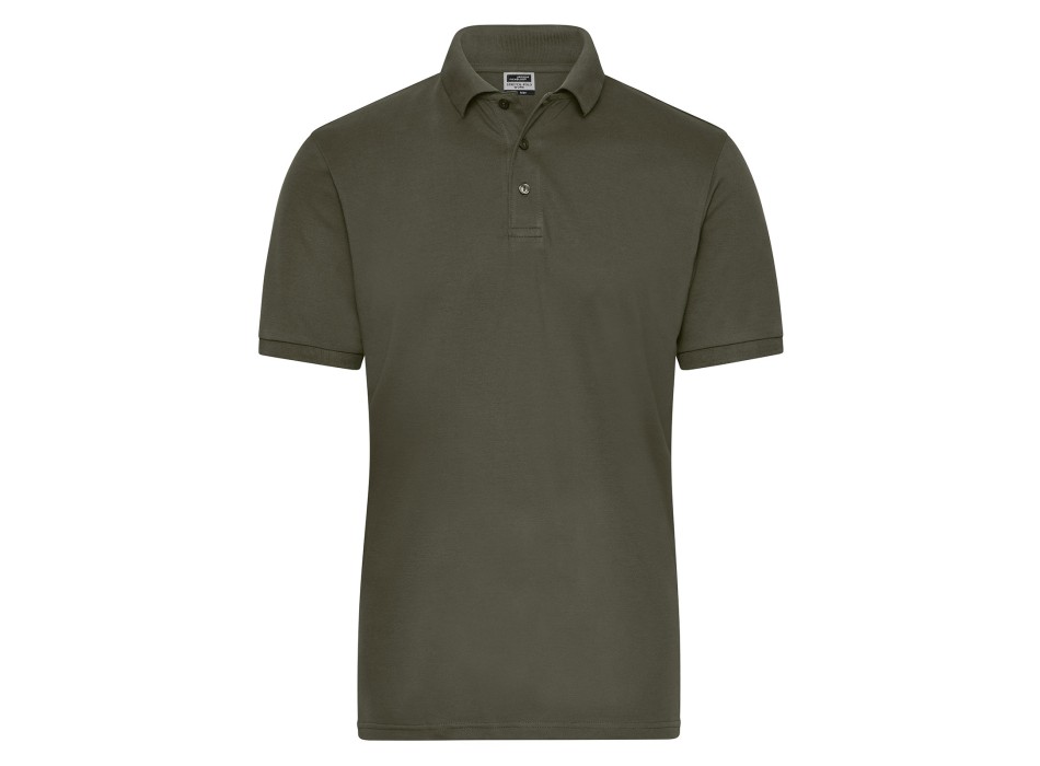 Men's Bio Stretch-Polo Work - Solid