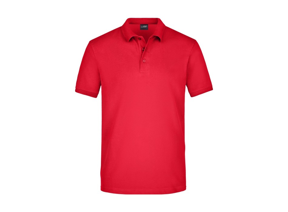 Men's Elastic Polo Piqué