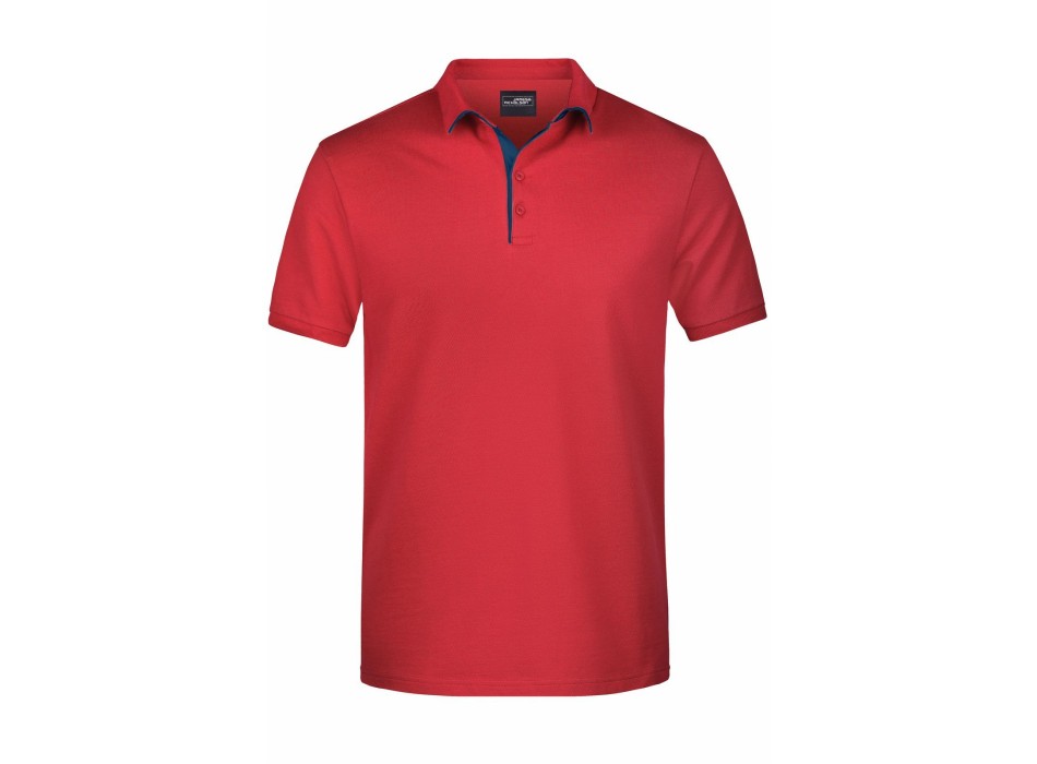 Men's Polo Single Stripe