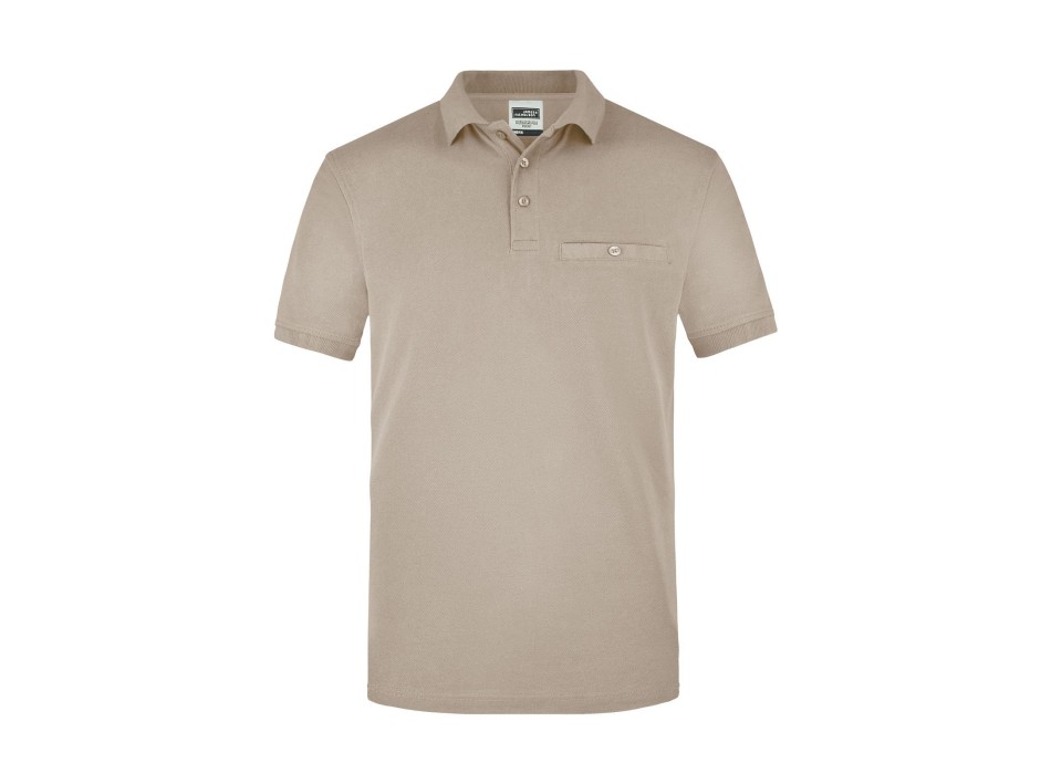 Men's Workwear Polo Pocket