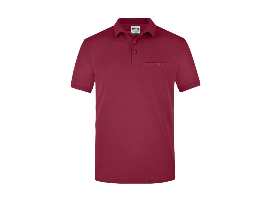 Men's Workwear Polo Pocket