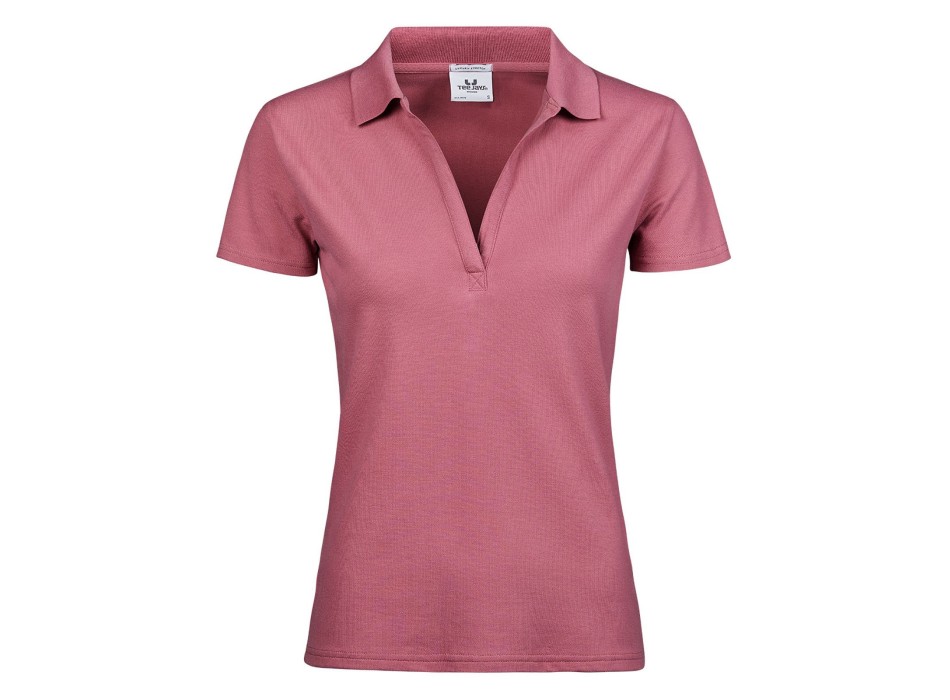 Women Luxury Stretch V Polo