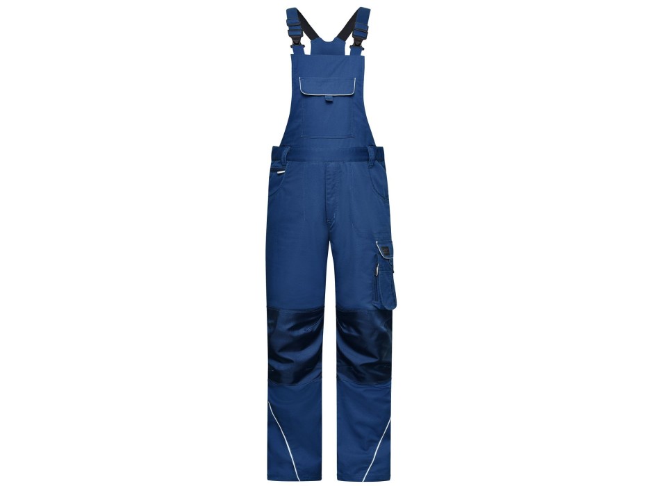 Workwear Pants With Bib - Solid