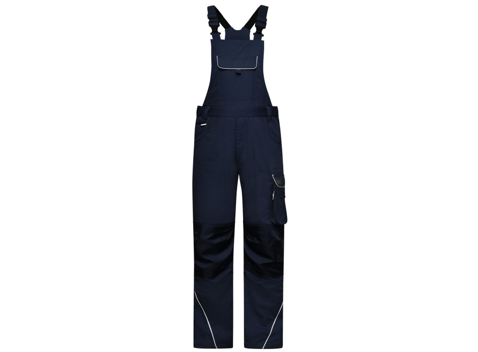 Workwear Pants With Bib - Solid