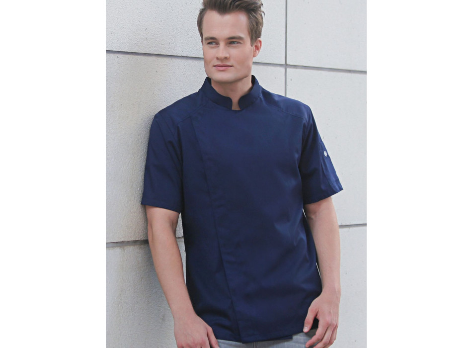 Short-Sleeve Chef Jacket Modern-Look